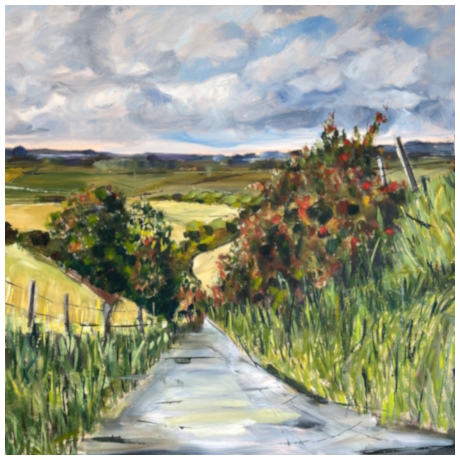 Down from Barbury Castle, Wiltshire