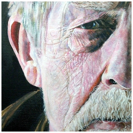 The War Doctor, John Hurt - acrylic